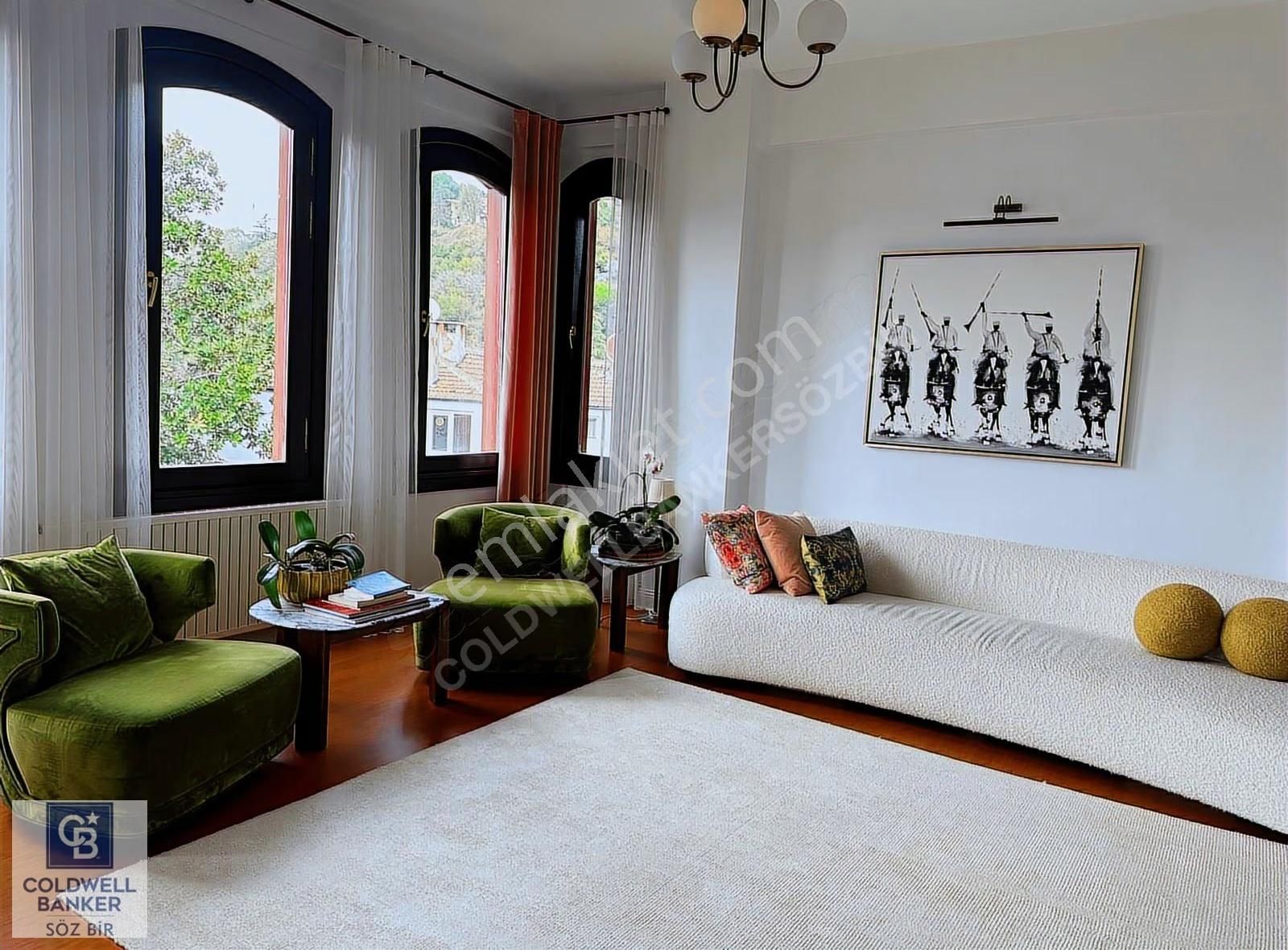 Anadolu Hisarı Tarihi Konakta Boğaz Manzaralı Kiralık 3+1 Daire - Görsel 19