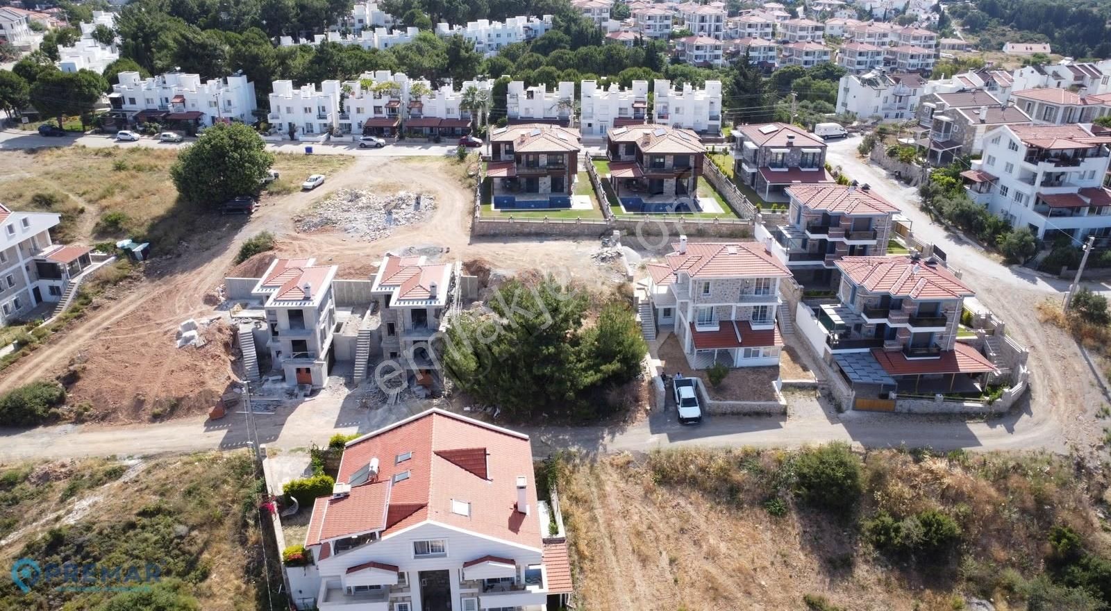 Premar Datça Burgaz'da Deniz Manzaralı Konut İmarlı Parsel - Görsel 2