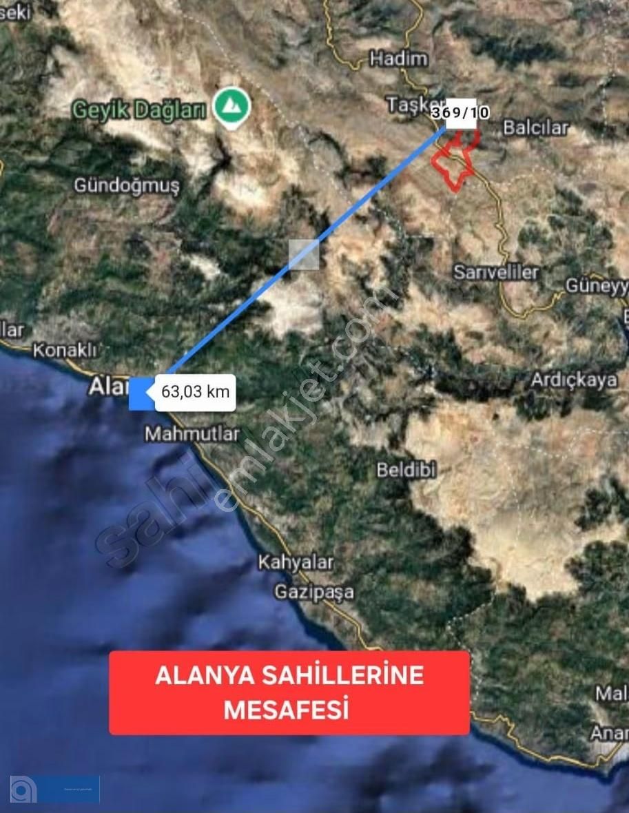 Konya Taşkent'te Köy İçinde Baraj Manzaralı 258 M2 Bahçe - Görsel 2