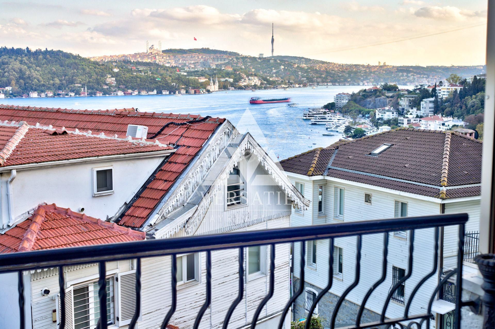 Bebek'te Panoramik Boğaz Manzaralı Şık Satılık Daire - Görsel 7