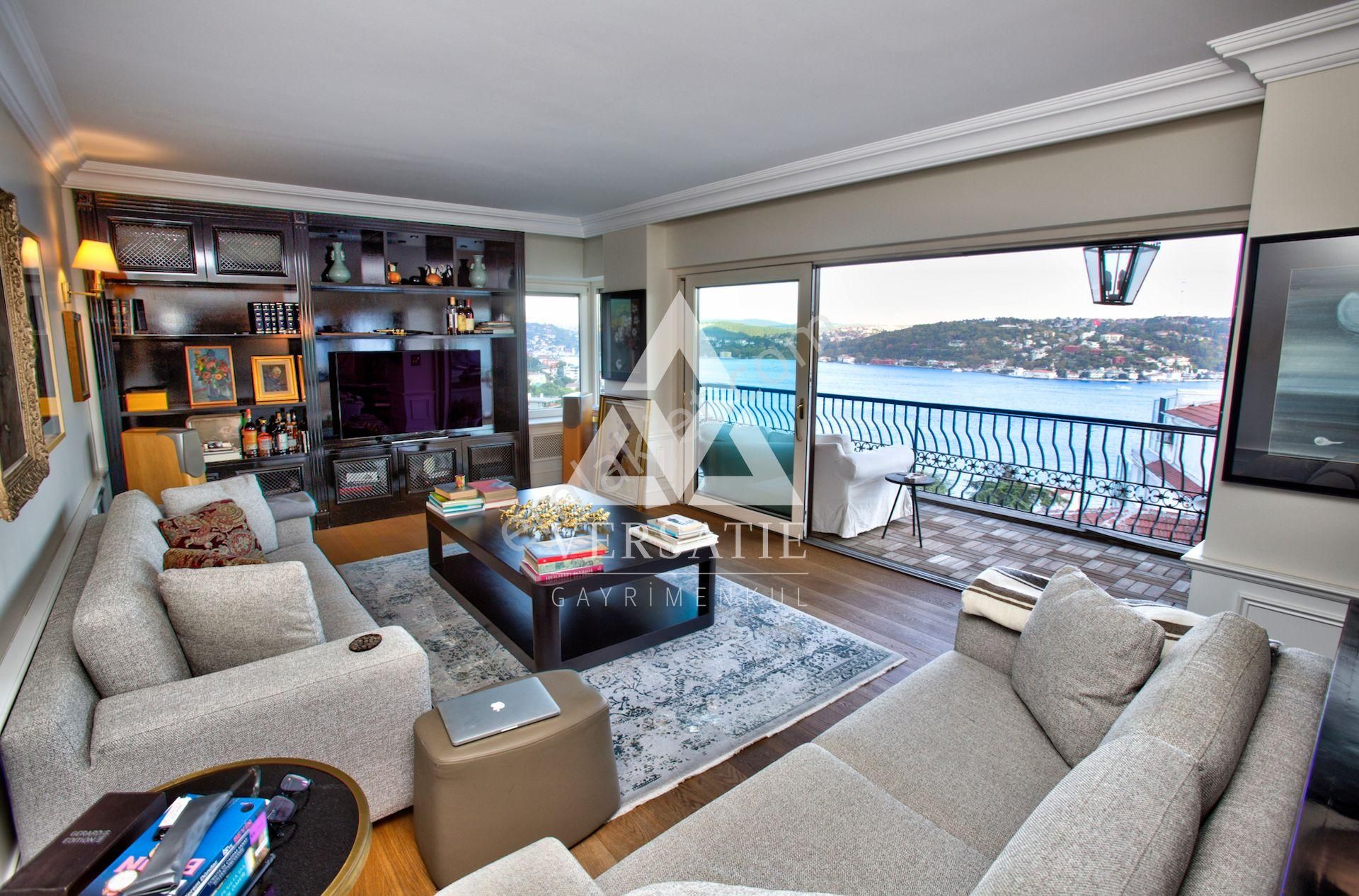 Bebek'te Panoramik Boğaz Manzaralı Şık Satılık Daire - Görsel 5