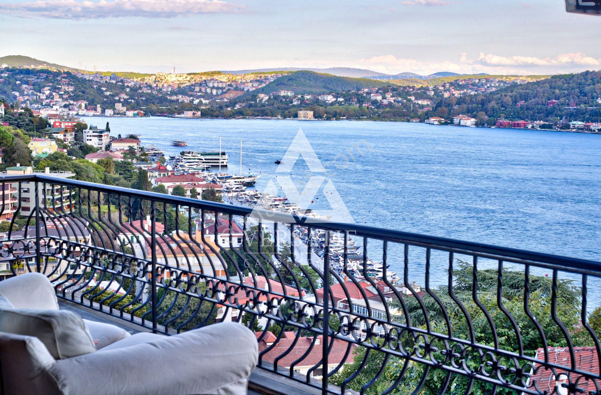 Bebek'te Panoramik Boğaz Manzaralı Şık Satılık Daire - Görsel 6