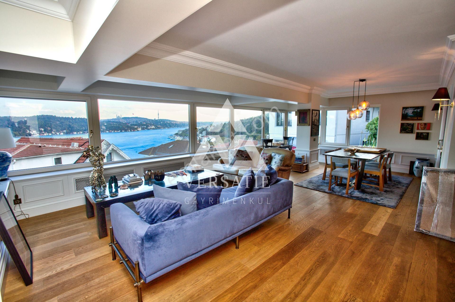 Bebek'te Panoramik Boğaz Manzaralı Şık Satılık Daire - Görsel 15