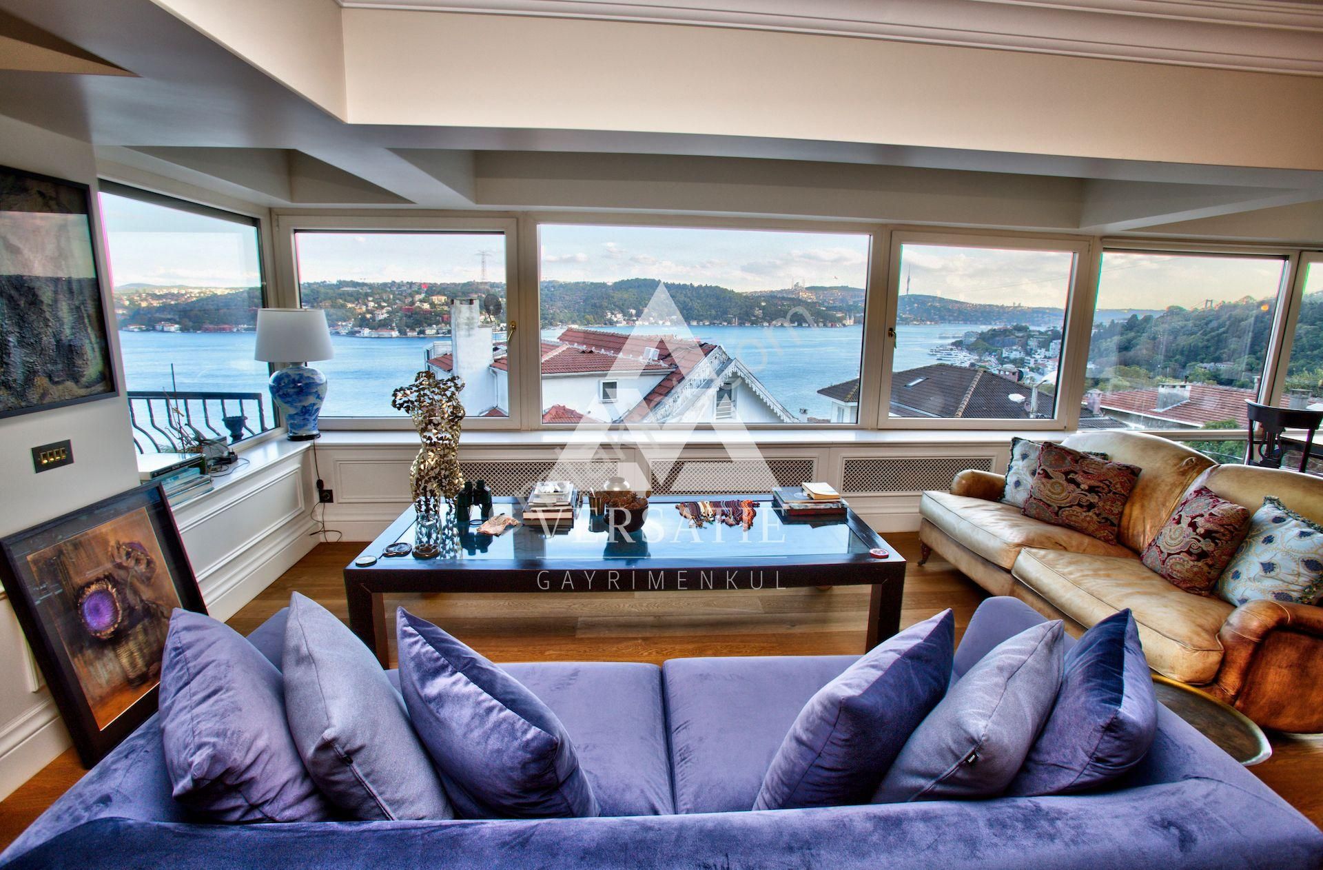 Bebek'te Panoramik Boğaz Manzaralı Şık Satılık Daire - Görsel 4