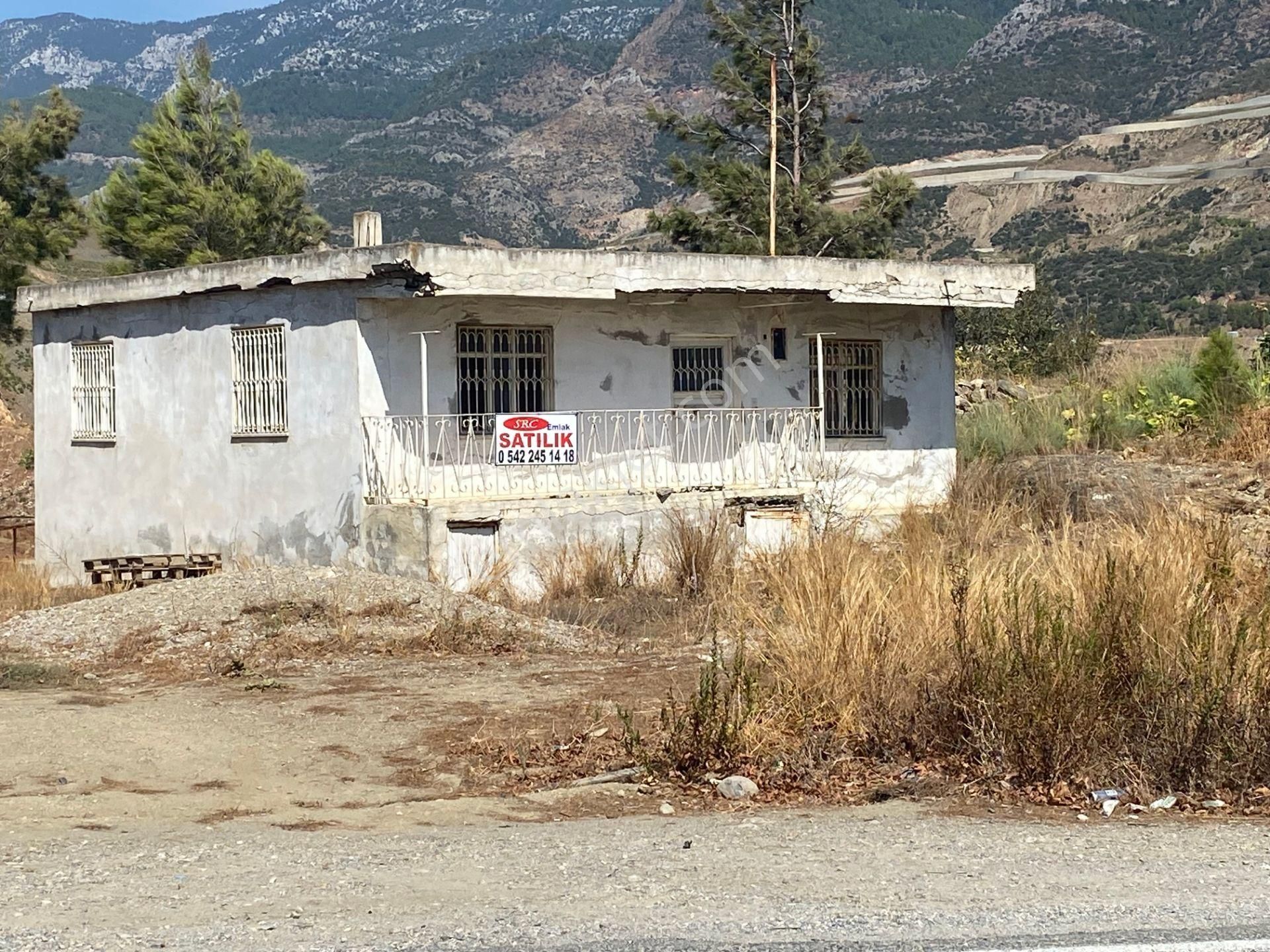 Anamur Ermenek Yoluna Cepheli Satılık Ev Ve Tarla - Görsel 20