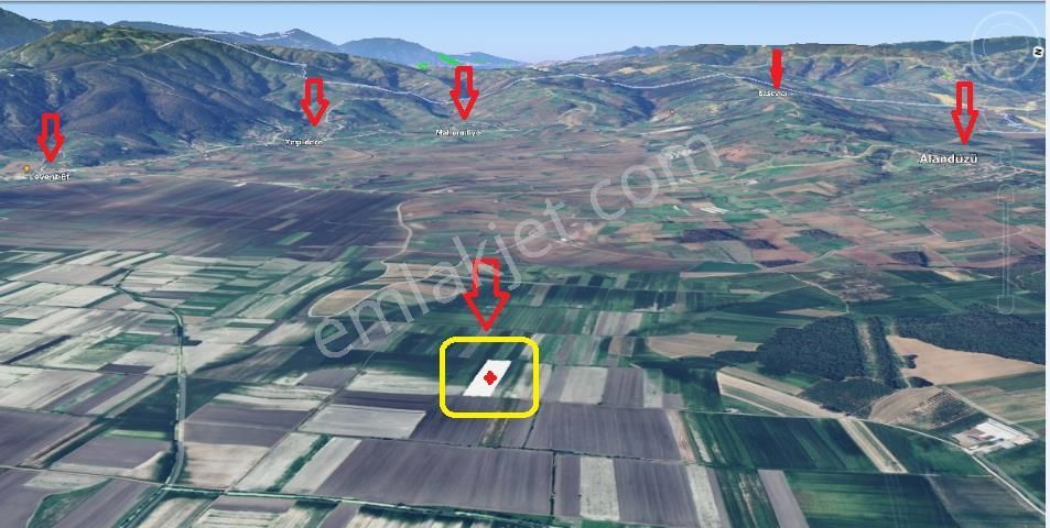 Sakarya Serdivan Yazlıkta Yükselen Bölgede 9600 M2 Arazi - Görsel 10
