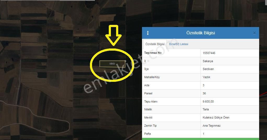Sakarya Serdivan Yazlıkta Yükselen Bölgede 9600 M2 Arazi - Görsel 5