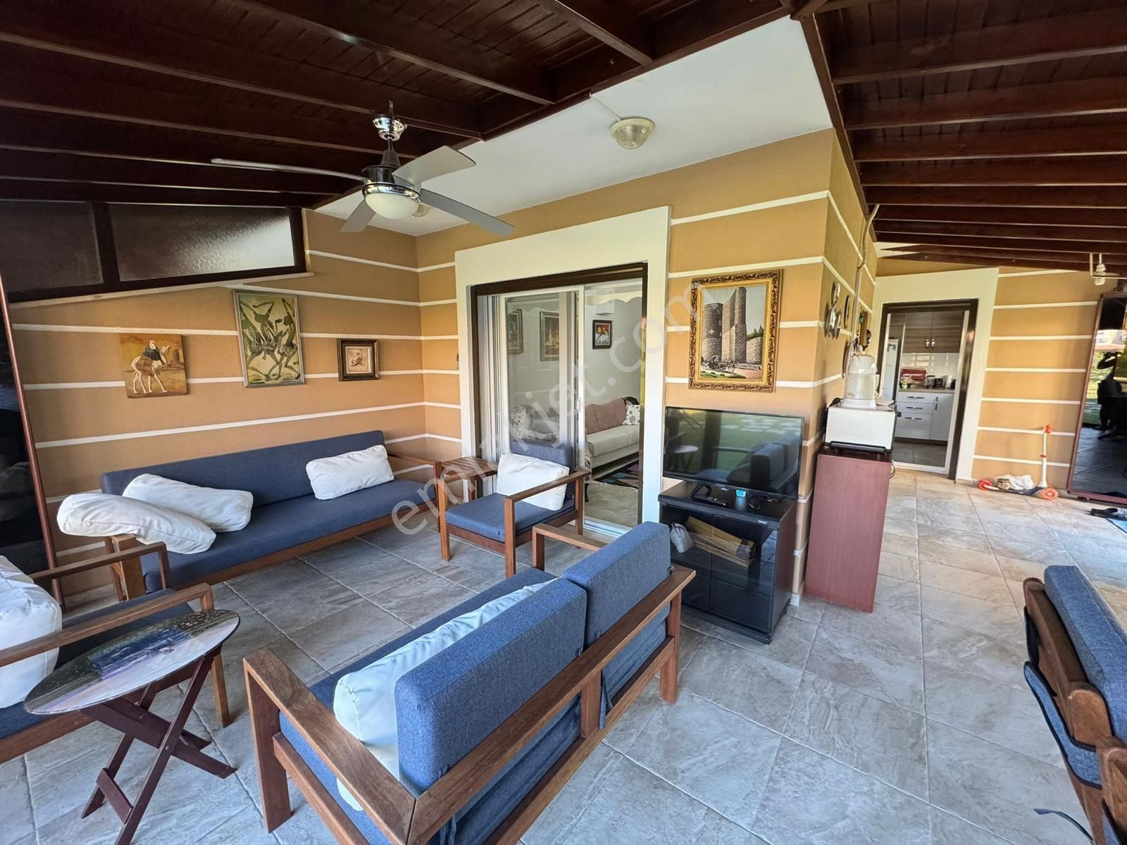 Denize Yakın Havuzlu Site İçinde 3 + 1 Satılık Yazlık - Görsel 5