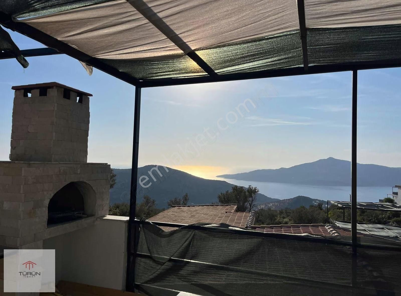 Kaş Bezirganda Manzaralı 2 Villalı 1209 M² - Görsel 11