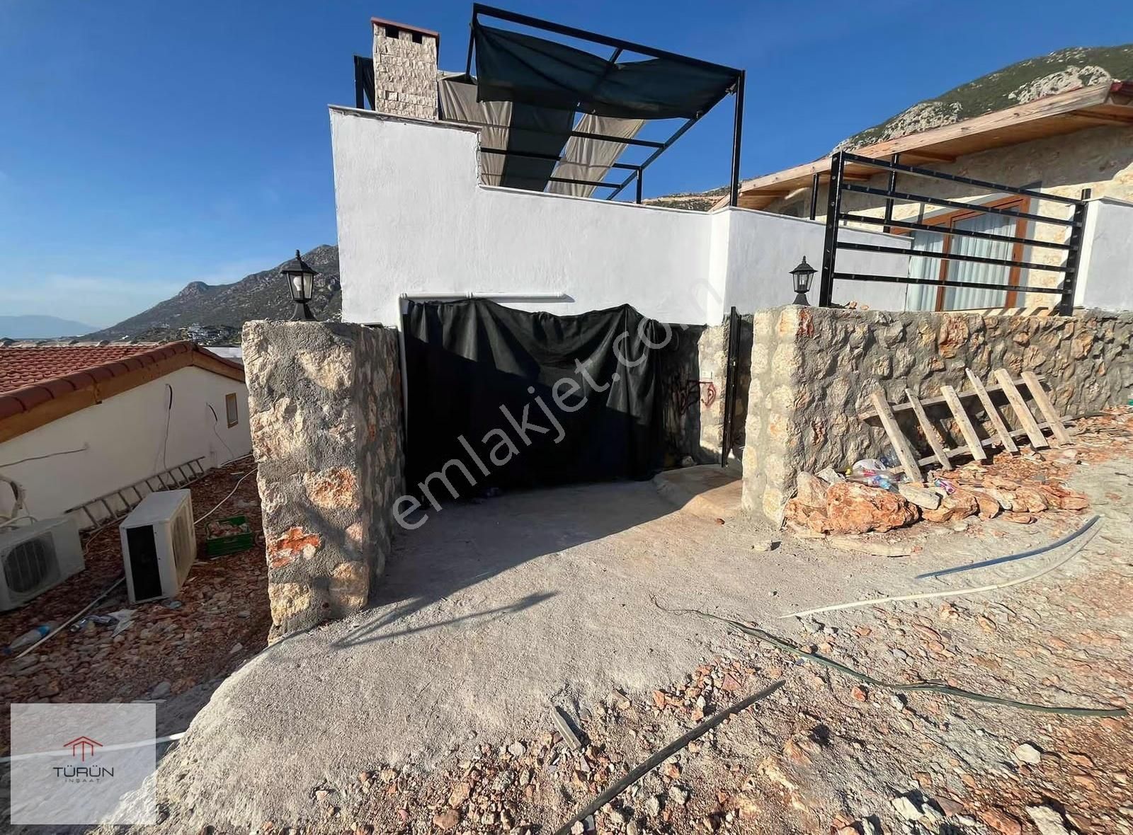 Kaş Bezirganda Manzaralı 2 Villalı 1209 M² - Görsel 25