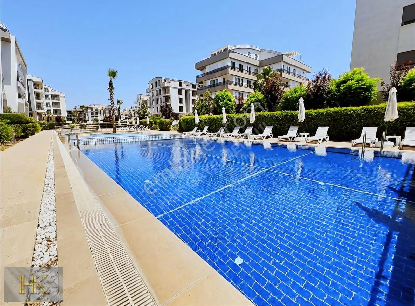 Uncalı'da Havuzlu Güvenlikli Site İçi Kiralık 3+1 Ara Kat Daire - Görsel 12