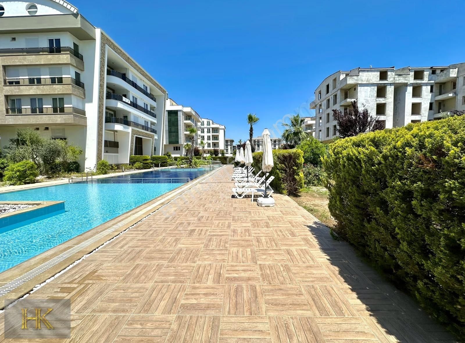 Uncalı'da Havuzlu Güvenlikli Site İçi Kiralık 3+1 Ara Kat Daire - Görsel 25