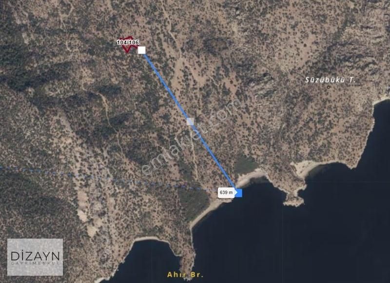 Serçin Kışlak Full Bafa Gölü Latmos Manzaralı 1822m2 Zeytinlik - Görsel 9