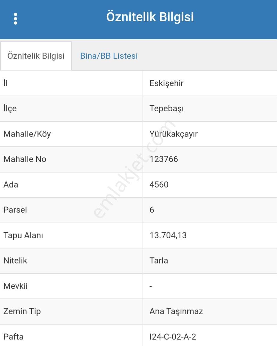 Yürükakçayırda Acil Satılık Tarla - Görsel 2