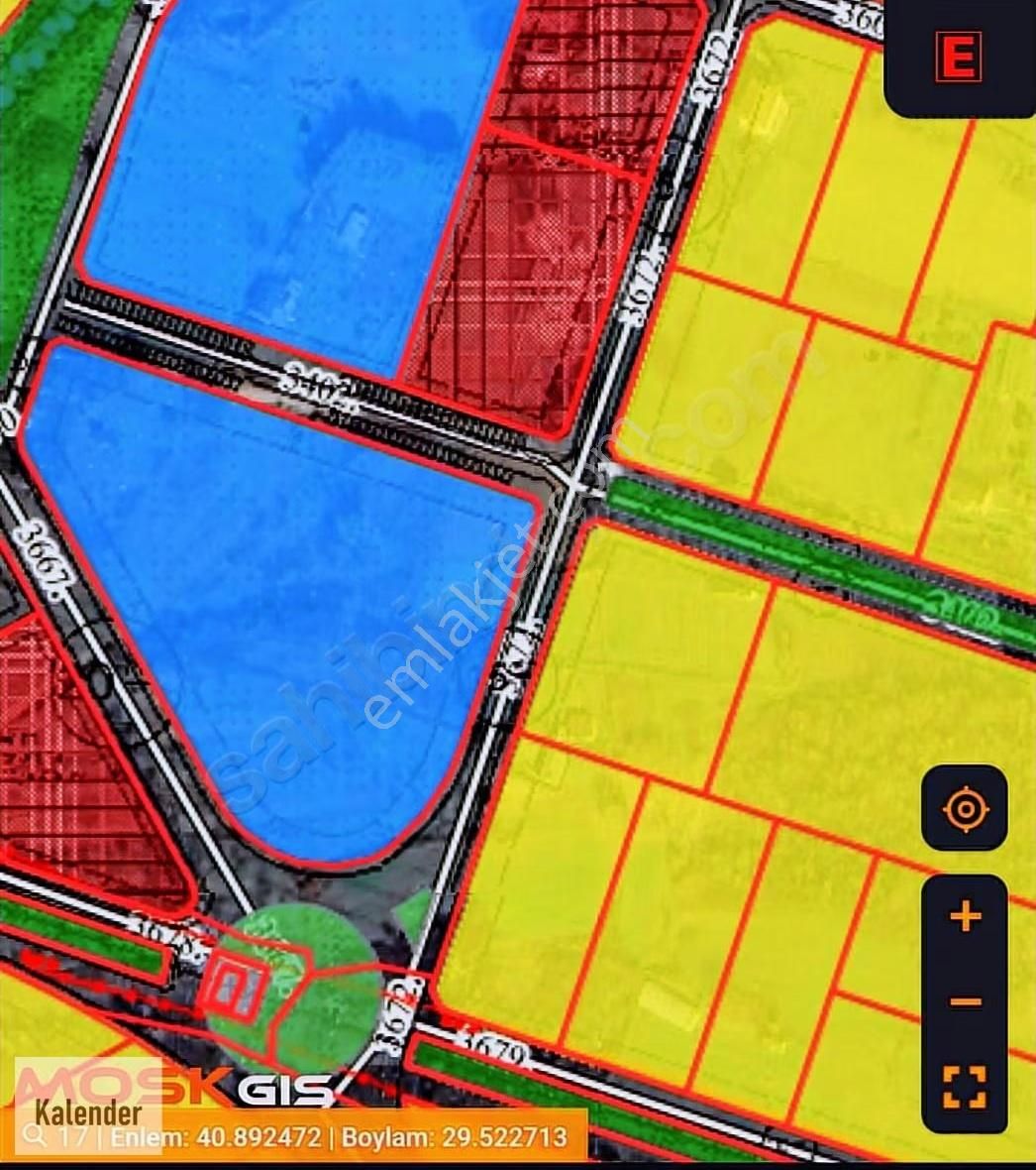 Gebze Denizli De Toplu Konut Alanında Merkeze Yakın 500 M2 Arsa