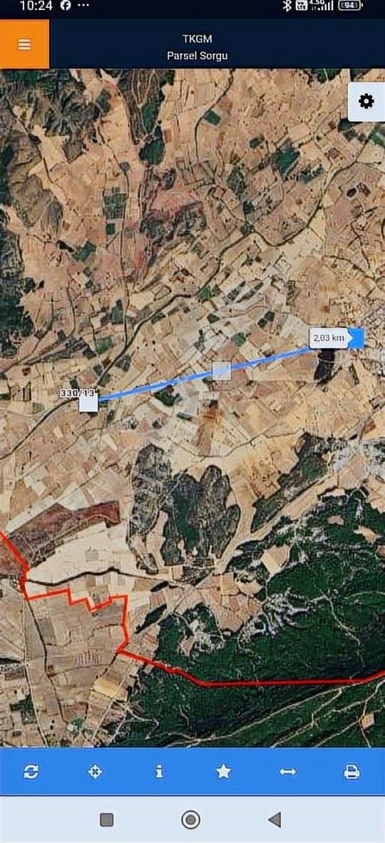 Karainebeyli Köyünde Yatırımlık 700 M2 Arazi