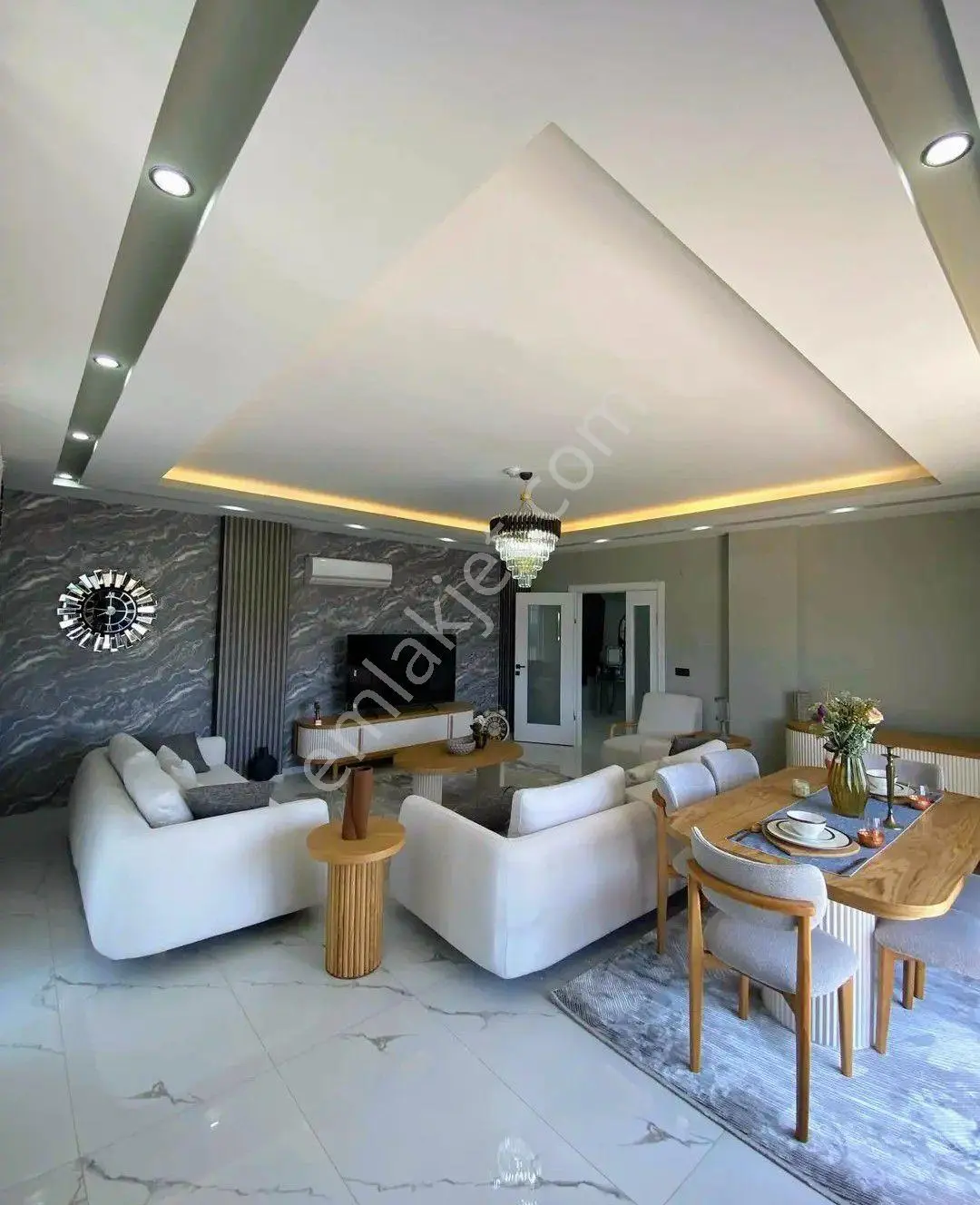 Didim Efeler 500 Metre Arsa İçinde Tam Mustakil 4+1 Havuzlu Bahçeli Villa Satıyoruz - Görsel 3