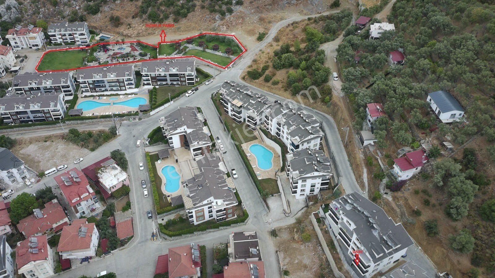 Fethiye’de Ara Kat Deniz Ve Şehir Manzaralı Geniş 2+1”