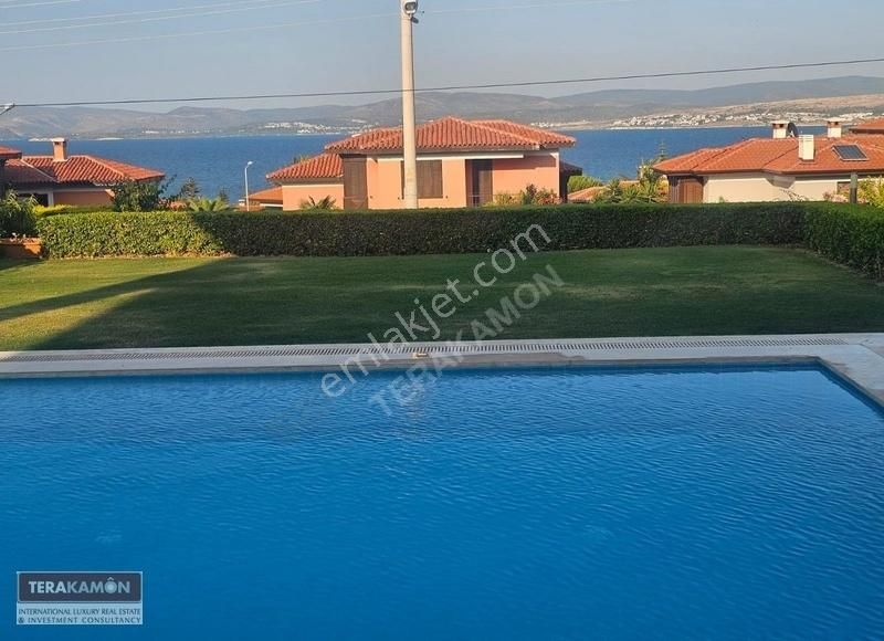 İzmir Çeşme Paşalimanı Full Deniz Manzaralı Müstakil Lüks Villa - Görsel 18