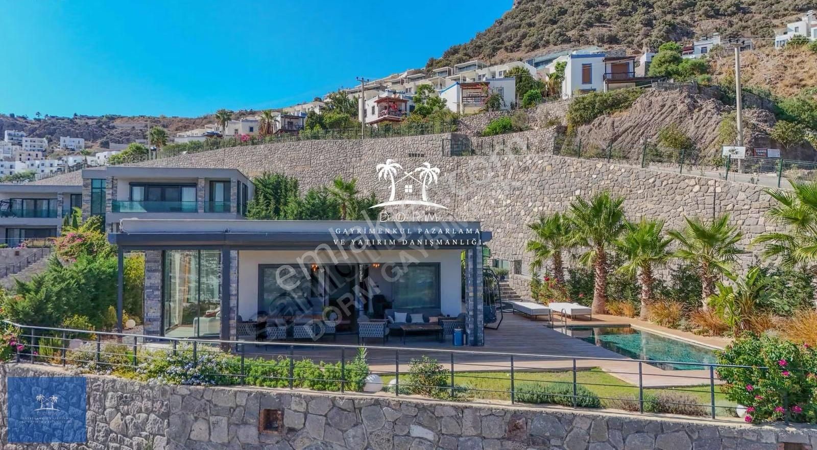 Gündoğan'da Tek Katlı Ve Deniz Manzaralı Satılık Villa - Görsel 28
