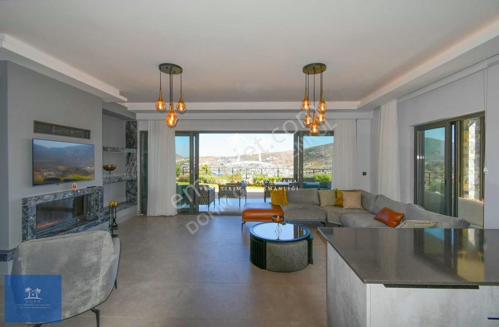 Gündoğan'da Tek Katlı Ve Deniz Manzaralı Satılık Villa - Görsel 20
