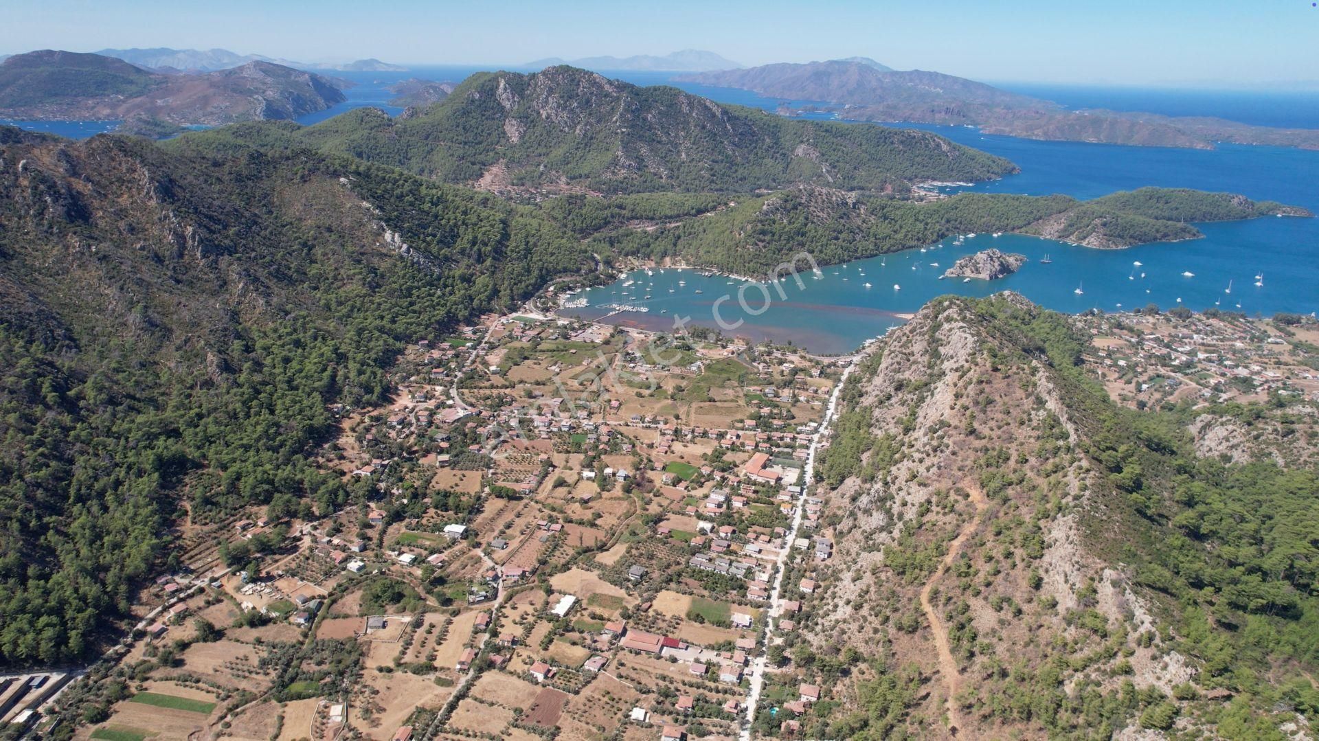 Marmaris Orhaniye Kızkumu’nda Panoramik Deniz Manzaralı Yatırımlık Arsa - Görsel 16