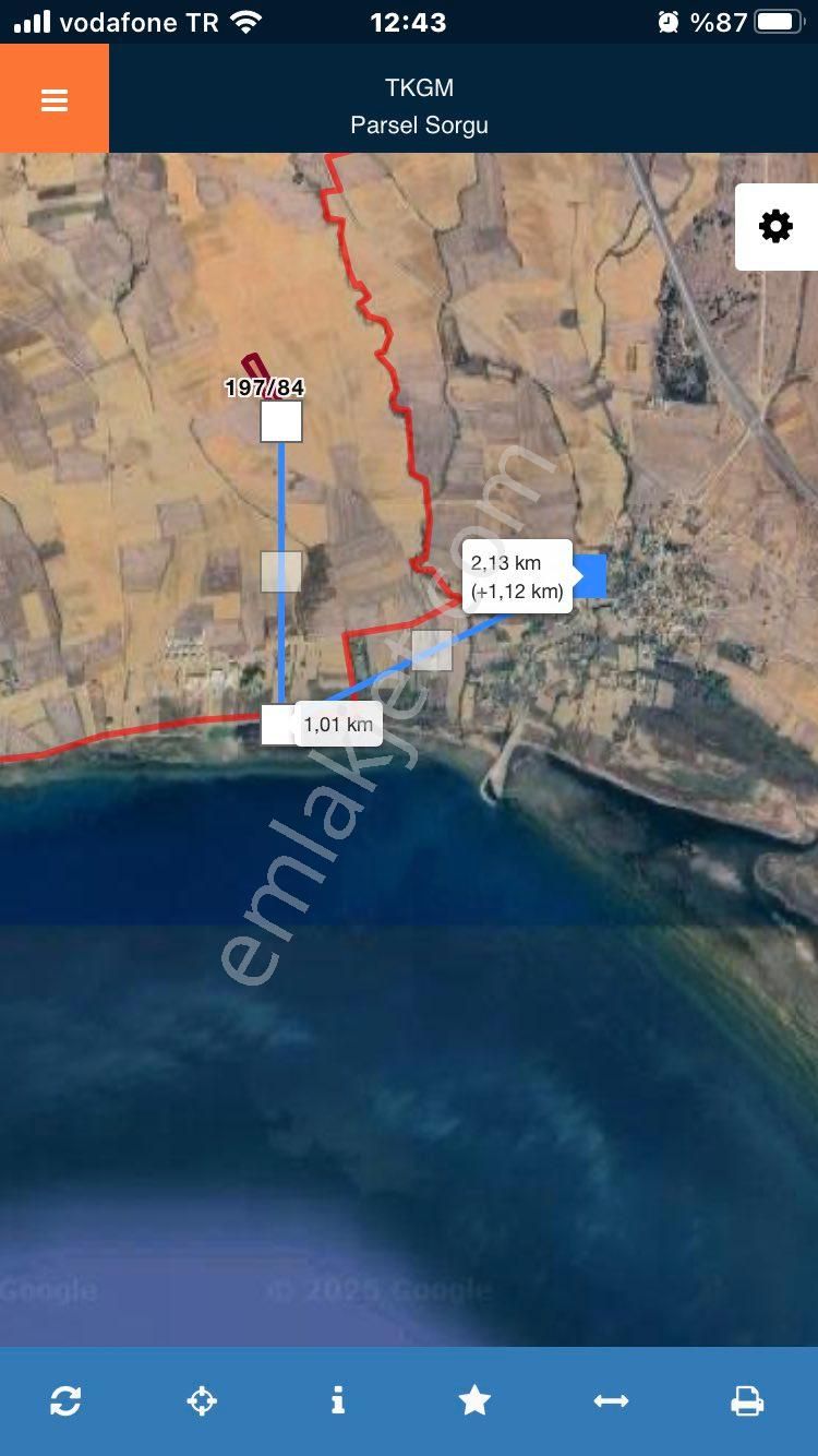 Çanakkale Gelibolu Adilhan Da Denize Yakın 8.954 M2 Satılık Tarla