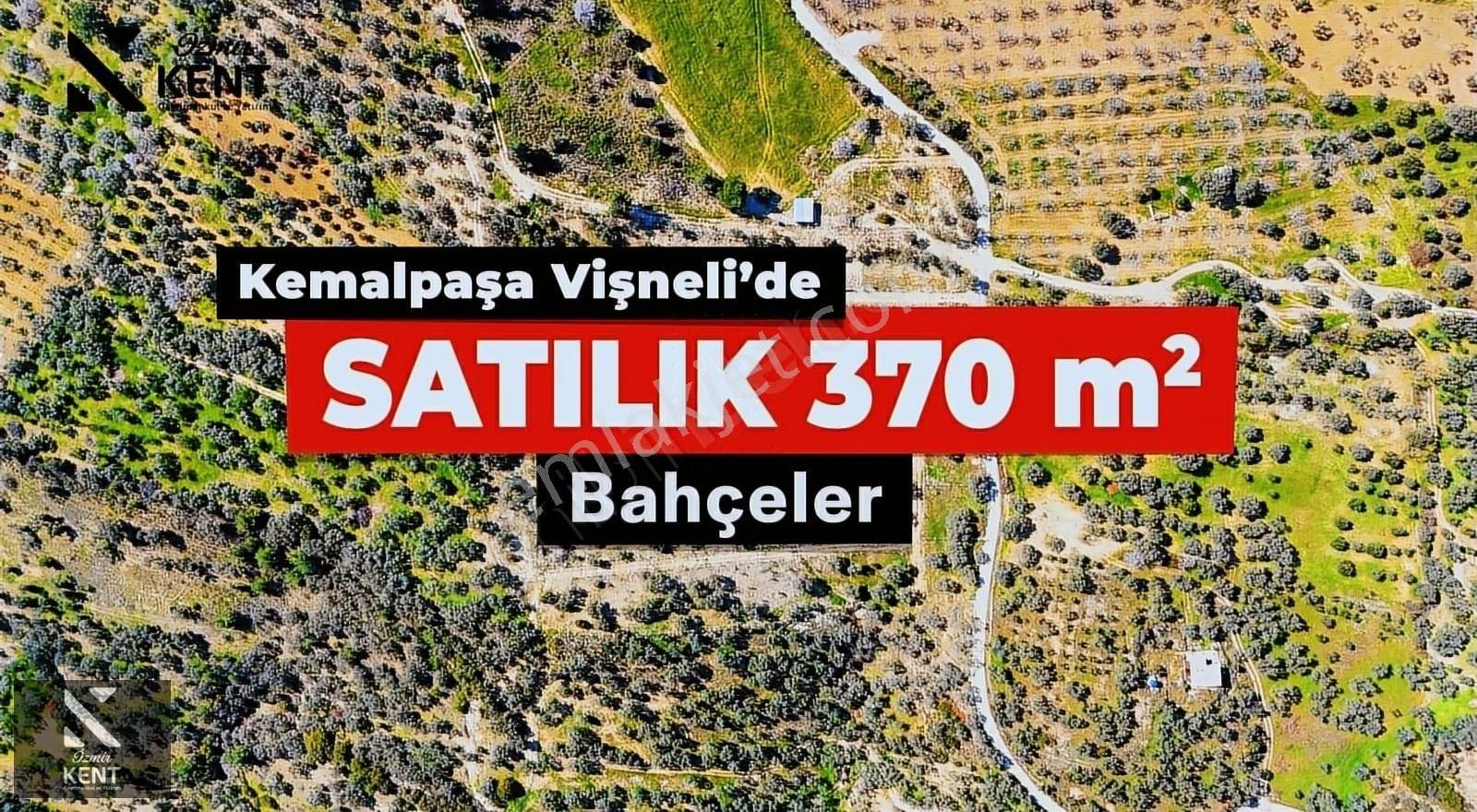 Kemalpaşa Vişneli Satılık 370 M2 Bahçe Elektrik Su Yol - Görsel 2