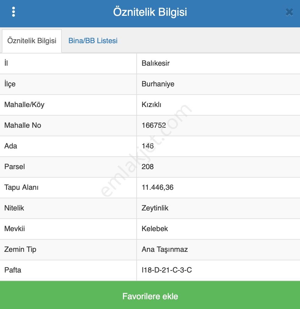 Era Söz Den Balıkesir Burhaniye Kızıklı Da Satılık Zeytinlik - Görsel 12