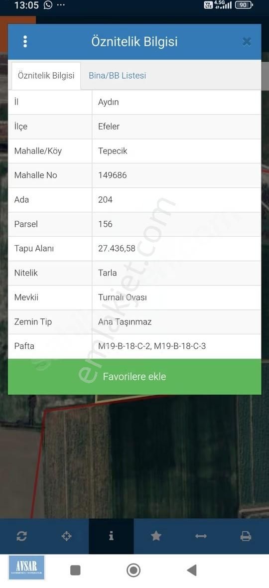 Aydın Efeler Çıldır Hava Limanı Yanında Satılık ( 2 ) Arsa - Görsel 5