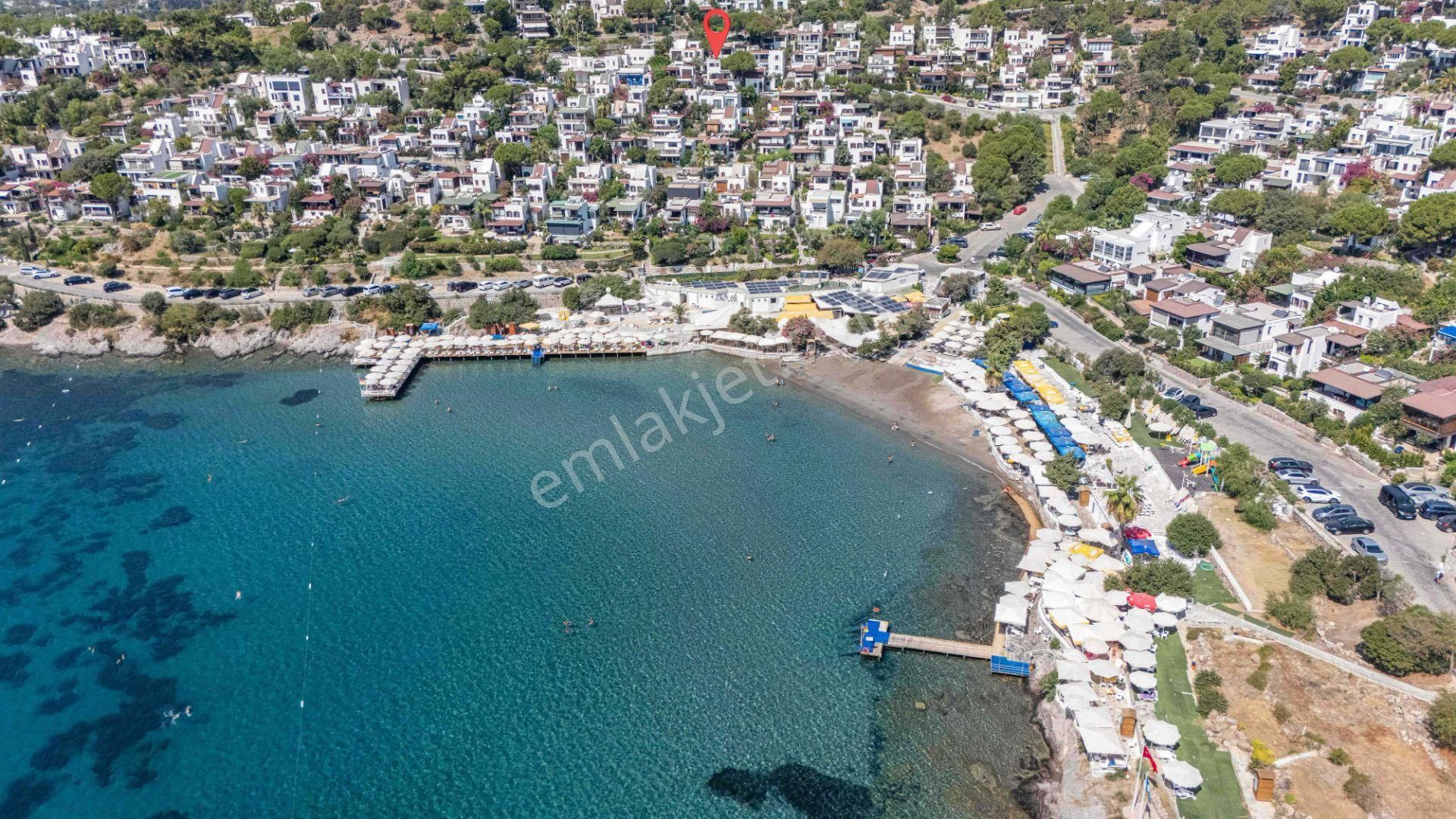 Bodrum Bitez Aktur Sitesi 4+1 Muhteşem Manzaralı Villa - Görsel 24