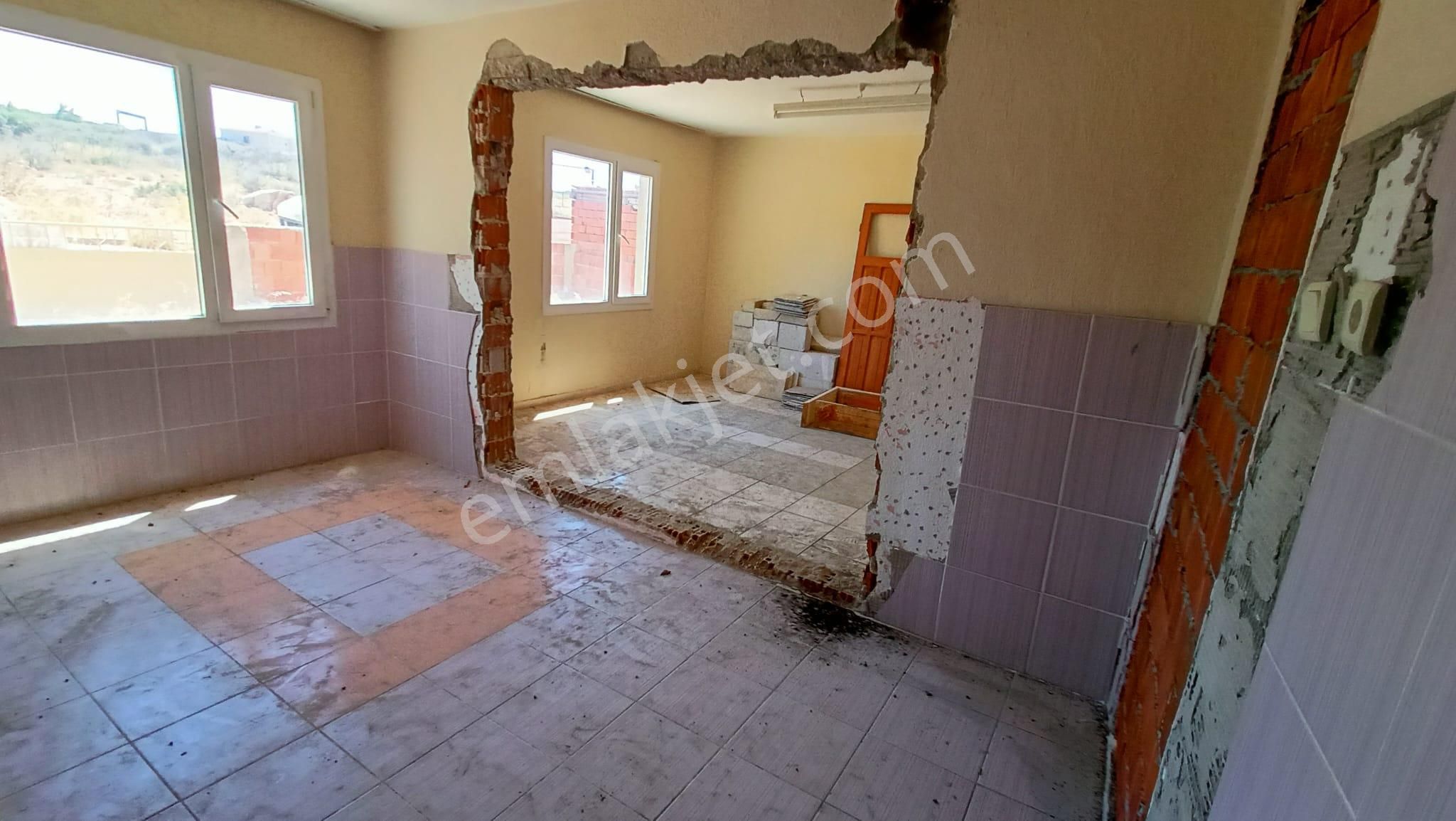 Bergama Liman Bölgesi Zeytindağda Satılık Natamam Dubleks - Görsel 16