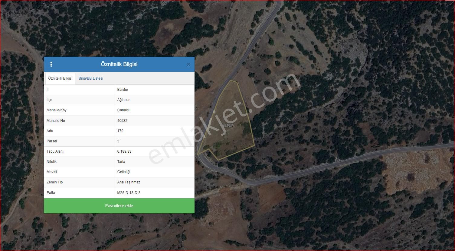 Asya Evim Emlaktan Çanaklı Köyünde Satılık Fırsat Tarla - Görsel 22