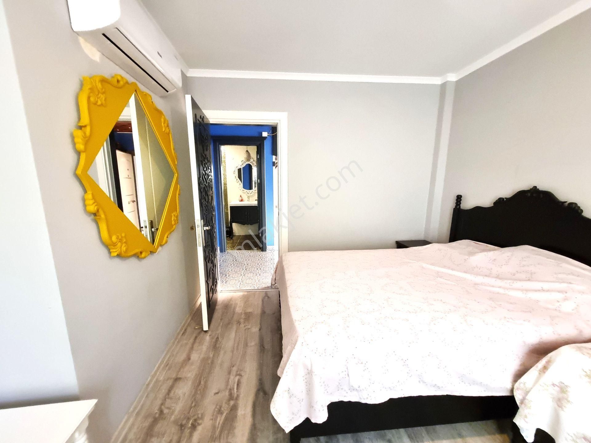 Denize Sıfır Full Lüks Eşyalı 2+1 Düz Ayak Kiralık Daire – Alanya Kargıcak Mahallesi - Görsel 11