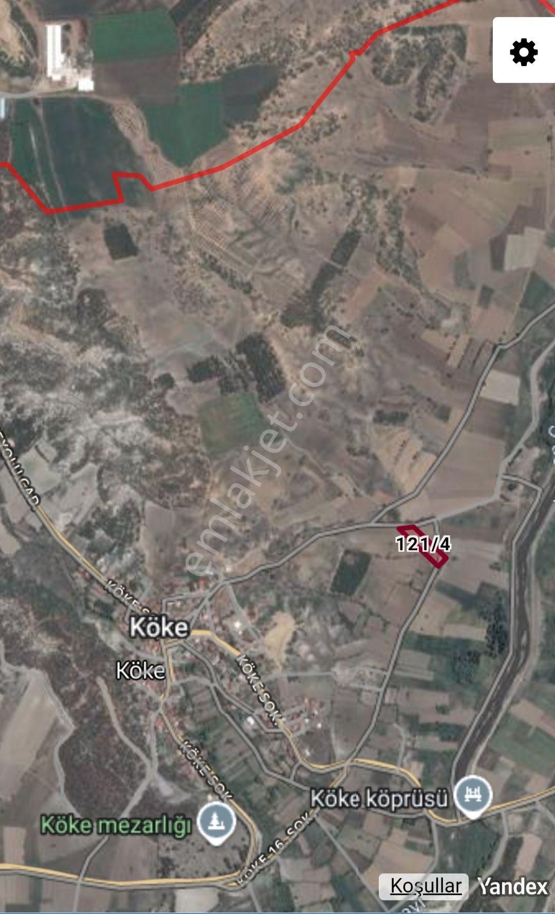 Acıpayam Kökede 3 Tarafı Yol 2960 M2 Arazi - Görsel 2