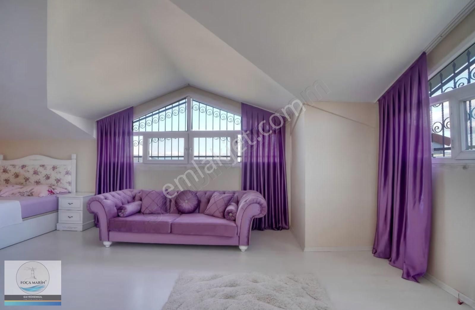 Foçaköy'de Geniş Bahçeli- Tam Müstakil Deniz Manzaralı Villa - Görsel 8