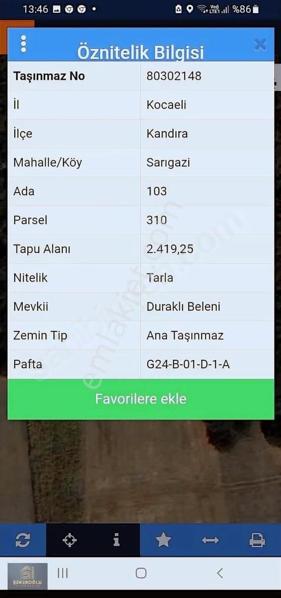 Sarızagi 2400 Mt Yüzde5* Köy Yani Süper Hesaplı Tarla - Görsel 8