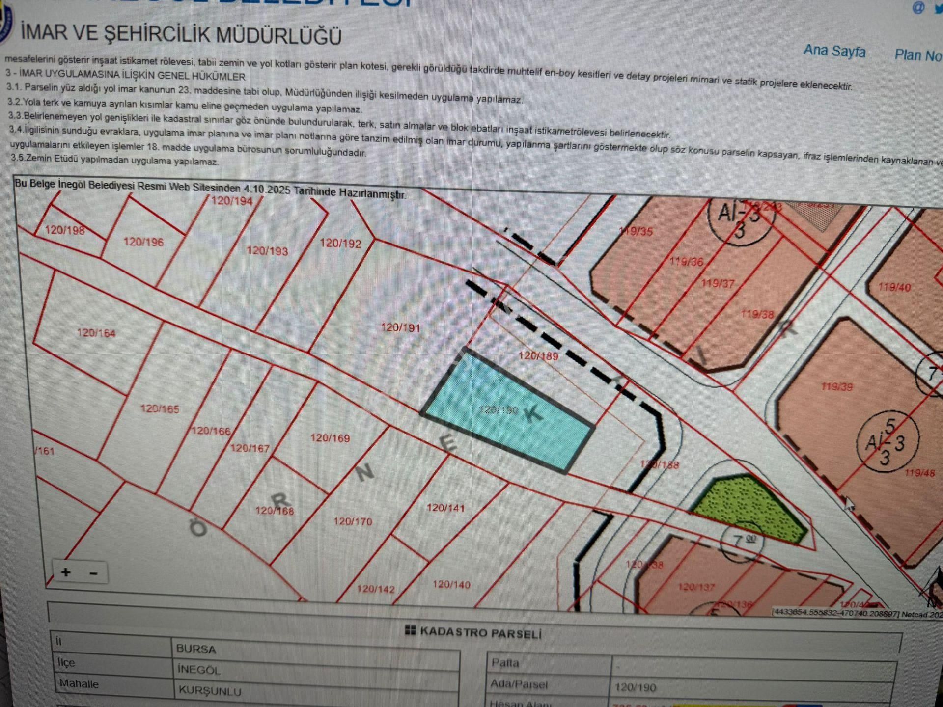 Bursa İnegöl Kurşunlu Da Yapı Kayıt Belgeli Hobi Bahçesi - Görsel 2