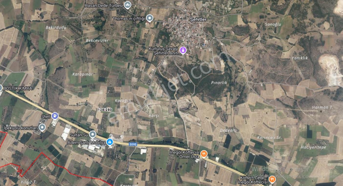 Roma' Dan Şehitler' De Satılık Tarla - Görsel 4