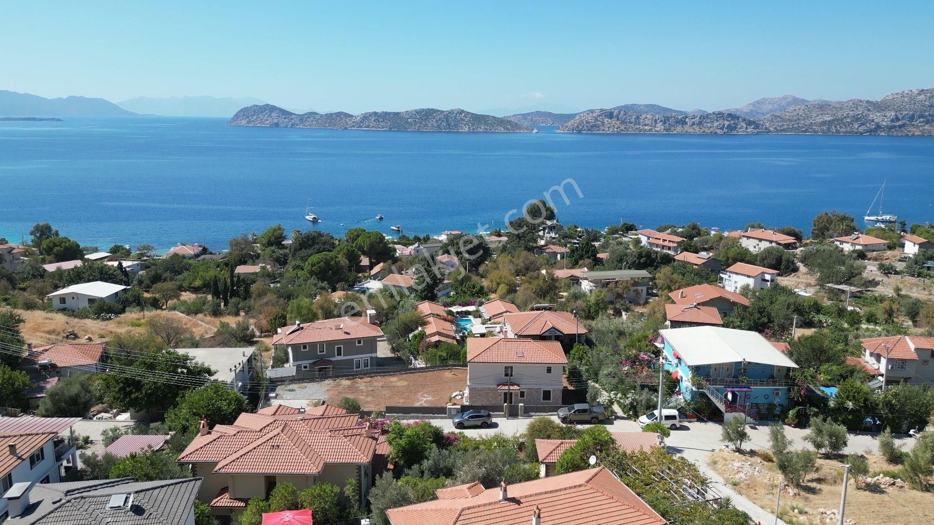 Joker: Marmaris Söğüt Deniz Manzaralı Sahile 400 Metre Mesafede Satılık - Görsel 6