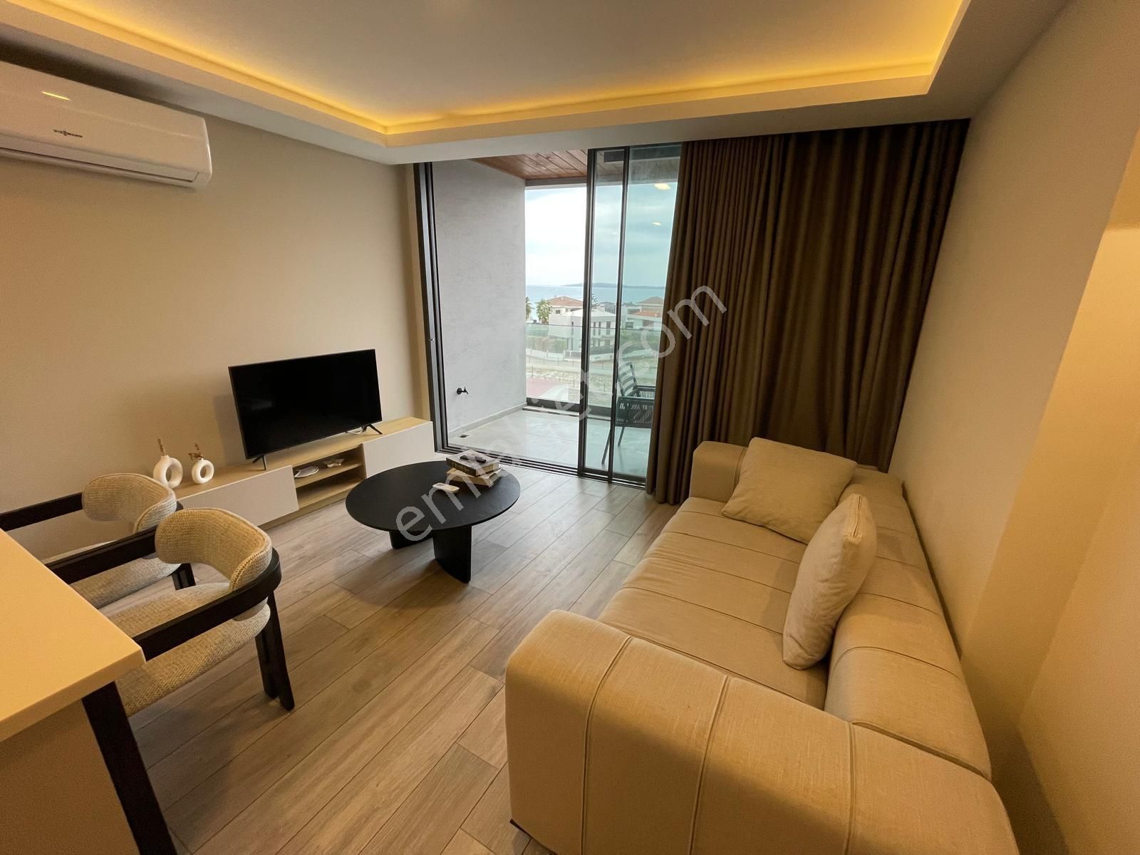 Turyap Çeşme Ilıca Rezidans'ta Kiralık 1+1 Eşyalı Daire - Görsel 13