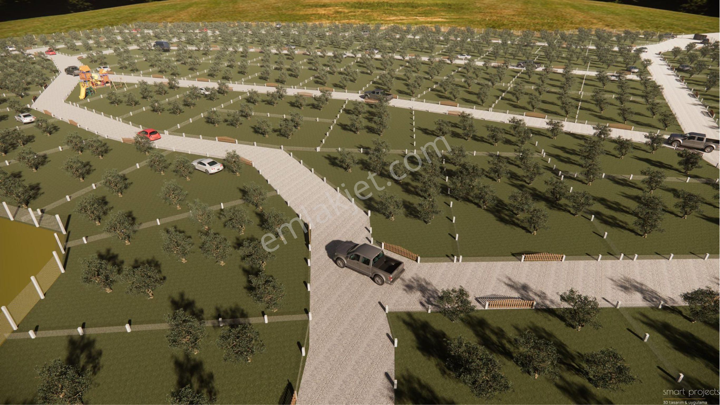 Akçay Cemre Emlaktan Satılık Merkezi Konumda Hobi Bahçesi - Görsel 2