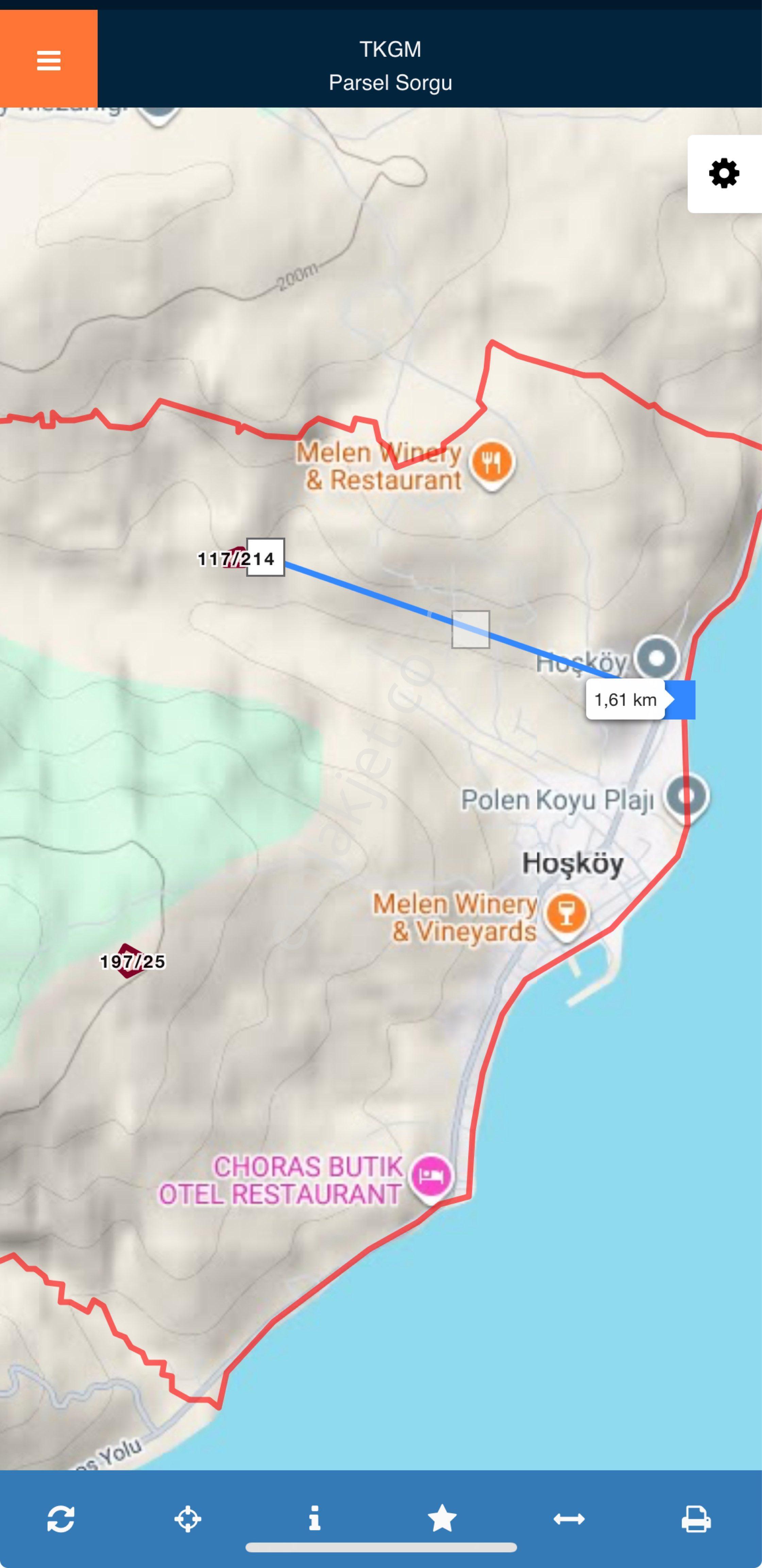 Tekirdağ Şarköy Hoşköy’de 3435 Metrekare Deniz Manzaralı Zeytinlik - Görsel 6