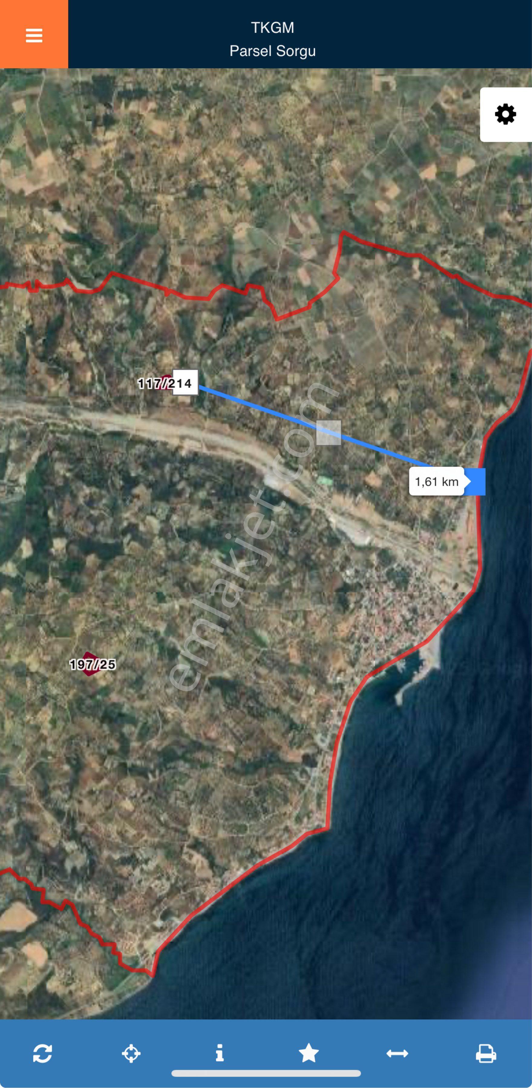 Tekirdağ Şarköy Hoşköy’de 3435 Metrekare Deniz Manzaralı Zeytinlik - Görsel 3