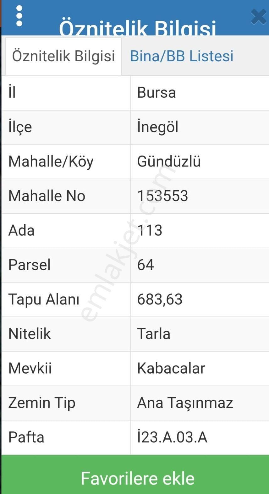Src Emlaktan Bursa İnegöl Gündüzlü Mah. Yatırımlık Tarla - Görsel 8