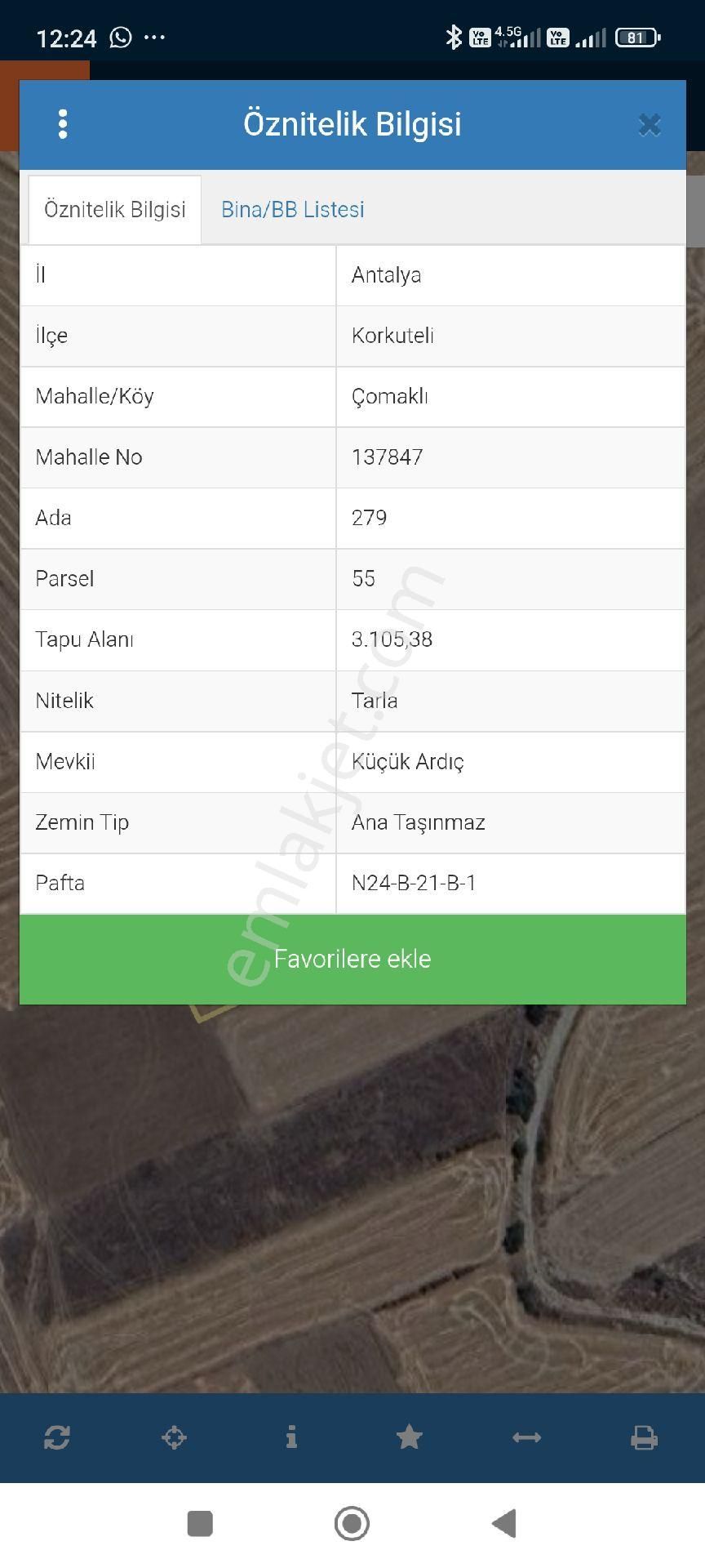 ✅korkuteli✅çomaklı Da ✅satılık 3.105m2 - Görsel 4