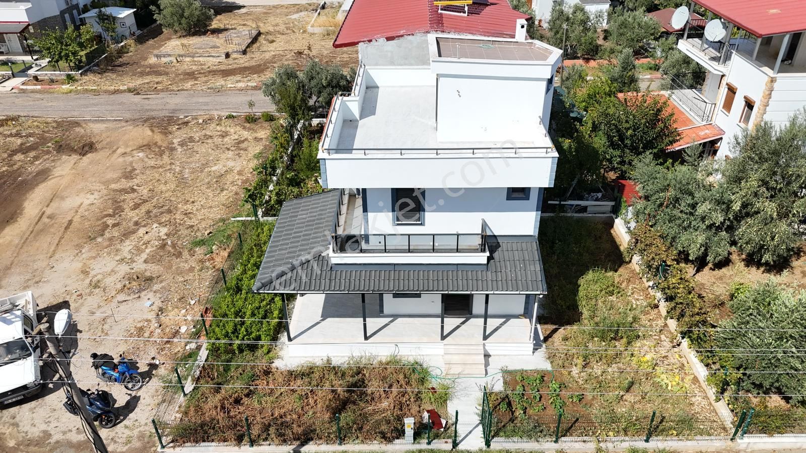 İzmir Dikili Salihleraltında Satılık Sıfır Full 3+1 Villa Yazlık - Görsel 11