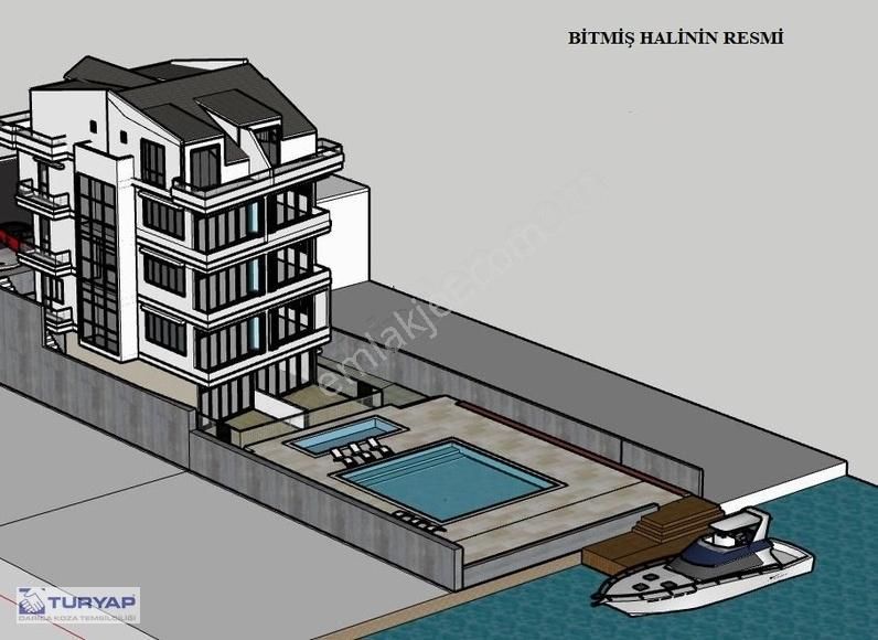 Turyap Koza'dan Bayramoğmlu Ada İçinde Satılık Yalı Dubleks - Görsel 4