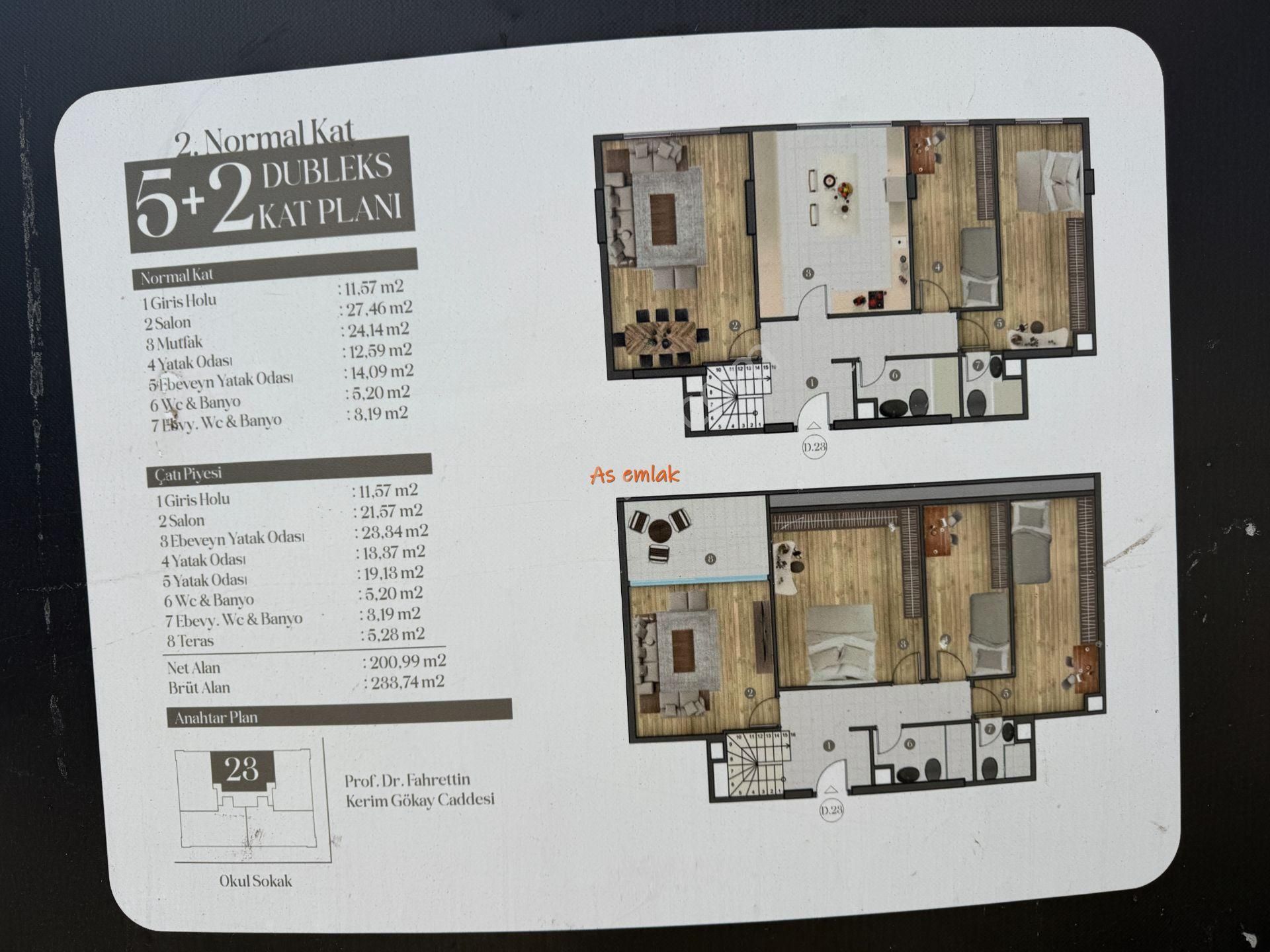 As Emlaktan 5+2 Altunizade Evlerinde Otoparklı Lüx 230m2 Lüx Dublex - Görsel 34