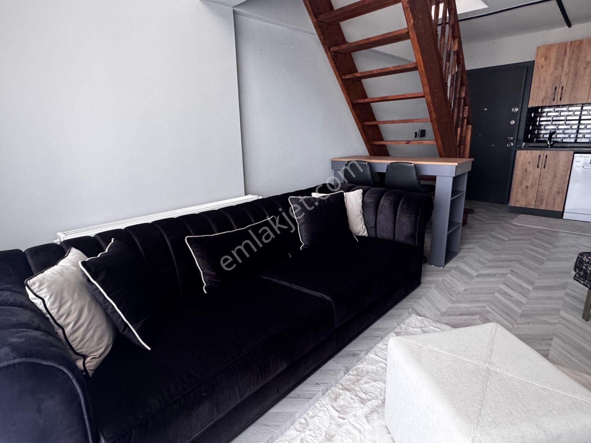 Truva // Onur'dan Deniz Manzaralı Sıfır Lüks Eşyalı Loft Daire - Görsel 4